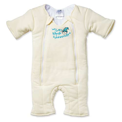 Baby Merlin's Magic Sleepsuit - Swaddle Transition Product - Cotton - Cream - 3-6 Months