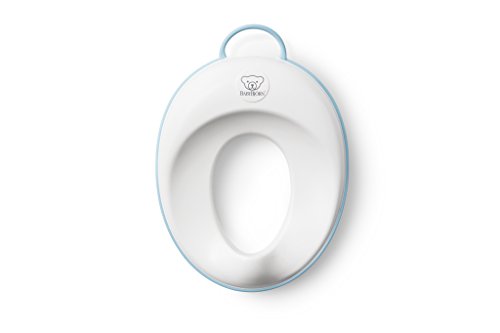 BABYBJORN Toilet Trainer, White/Turquoise, 1 Count (Pack of 1)