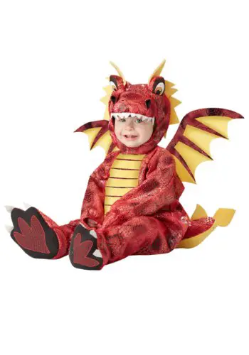 Baby Boys' Adorable Dragon Costume 18 Months Red