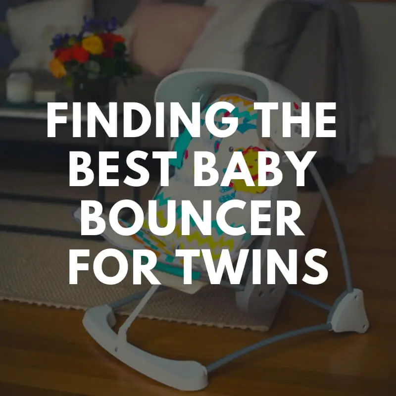 twin baby bouncer chair