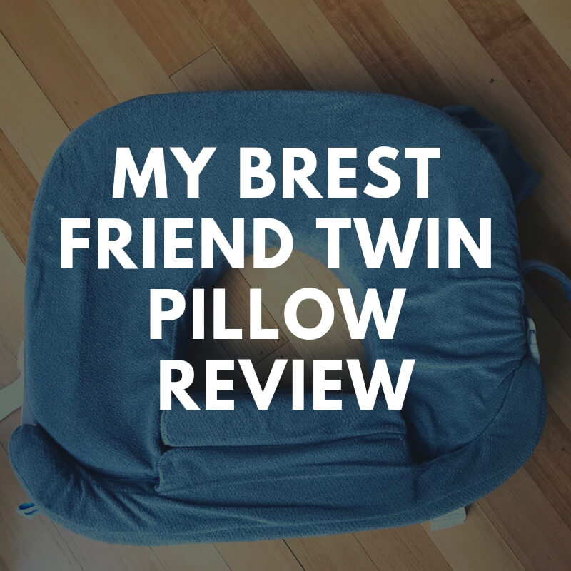milkbar twin nursing pillow
